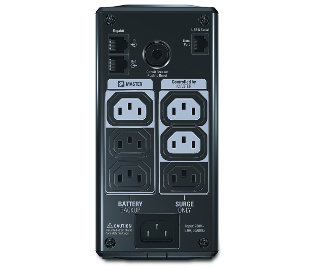 APC Back-UPS Pro 550 (550VA/330W, 6xIEC, AVR, LCD) - 51097 - zdjęcie 2